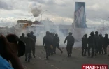 Lundi 16 février 2009 - Antananarivo  (Madagascar)

Des échauffourées opposent les forces de l'ordre aux partisans d'Andry Rajoelina qui tentent d'investir les ministères