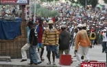 Lundi 16 février 2009 - Antananarivo  (Madagascar)

Des échauffourées opposent les forces de l'ordre aux partisans d'Andry Rajoelina qui tentent d'investir les ministères