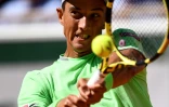 Antoine Hoang face à Gaël Monfils au 3e tour de Roland-Garros, le 1er juin 2019