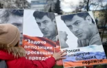 Manifestation de l'opposition russe en memoire de l'opposant assassiné Boris Nemtsov, le 29 février 2020 à Moscou