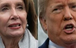 Le président américain Donald 
Trump et la nouvelle présidente démocrate de la Chambre des représentants, Nancy Pelosi  