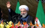 Le président iranien, Hassan Rohani, prononce un discours à Téhéran le 11 février 2016
