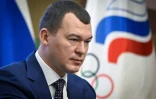 Le ministre des Sports et président du Comité olympique russe Mikhail Degtyarev, le 13 décembre 2024 à Moscou