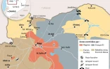Le nord de la Syrie morcelé