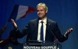 Le chef de file des régionales en Rhônes-Alpes-Auvergne, Laurent Wauquiez (LR) à Saint-Etienne le 9 décembre 2015