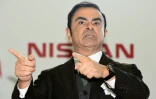 Le PDG de Nissan et Renault, Carlos Ghosn à Fukushima au Japon, le 5 avril 2016