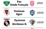 Top 14 : 6ème journée