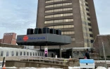 Le siège de CSB Radio-Canada en décembre 2019 à Montréal