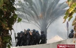 Affrontements avec les forces de police, caillassage et gêne de la circulation étaient à déplorer en cours d'après midi entre le Barachois et le Chaudron