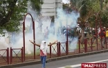 Affrontements avec les forces de police, caillassage et gêne de la circulation étaient à déplorer en cours d'après midi entre le Barachois et le Chaudron