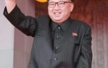 Photo fournie par l'agence officielle nord-coréenne KCNA le 10 mai 2016 du dirigeant nord-coréen Kim Jong-Un à Pyongyang