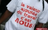 Mardi 10 mars 2009  : Colère ou humour, les t-shirts reflètent l'humeur des manifestants