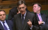 Le député conservateur et Brexiter Jacob Rees-Mogg, au Parlement britannique à Londres le 12 mars 2019