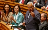 Le chef des socialistes Antonio Costa le 23 octobre 2015 au Parlement à Lisbonne