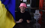 Oleh Psiuk, le chanteur du Kalush Orchestra, le 
17 mai 2022 à Lviv