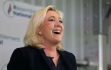 La cheffe du Rassemblement national (RN) Marine Le Pen à Hénin-Beaumont (Pas-de-Calais), le 19 juin 2022