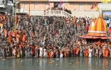 Le festival de Kumbh Mela le 11 mars 2021 à Haridwar, Etat de Uttarakhand, en Inde