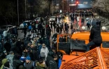 Manifestation anti-gouvernementale à Almaty le 4 janvier 2022