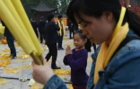 Cérémonie en hommage à l'Empereur jaune le 9 avril 2016 à Xinzheng, en Chine