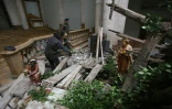 Eglise Saint-Elie à la Vieille Ville d'Alep, en Syrie, le 21 décembre 2016