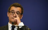 Gérald Darmanin, ministre de l'Action et des Comptes publics, le 28 septembre 2017 à Paris au ministère des Finances