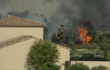 Un incendie à Tournissan, dans l'Aude, le 5 août 2025