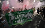 Manifestation à Nantes le 21 juin 2023 en soutien au collectif Les Soulèvements de la terre, dissous par le gouvernement