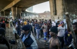 Manifestation du mouvement March and March pour le départ d'Afrique du Sud des étrangers en situation irrégulière, le 30 juin 2026 à Durban 