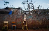 Dans le village de Bouyouni à Mayotte, le 19 décembre 2024