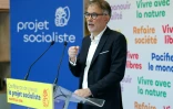 Olivier Faure donne une conférence de presse, le 30 juin 2026 à Paris