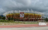 Le site du tournoi olympique de tennis à Rio, le 11 décembre 2015