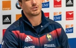 Le 2e ligne du XV de France Bernard Le Roux en conférence de presse avant un test-match contre la Nouvelle-Zélande, le 11 juin 2018 à Auckland