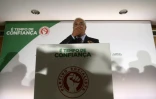 Le secrétaire général du Parti socialiste portugais Antonio Costa, battu aux législatives, le 4 octobre 2015 à Lisbonne