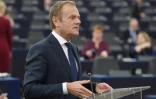 Le président du Conseil européen Donald Tusk à Strasbourg, le 27 mars 2019