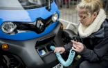 Une Renault électrique présentée au Regent Street Motor Show à Londres, le 4 novembre 2017