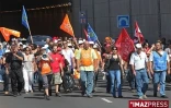 Jeudi 2 Avril 2009

Les salariée de la CAF et de la CGSS manifeste pour une augmentation de leurs salaires