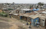 Le bidonville de Kibera, à Nairobi, le 11 août 2025 au Kenya