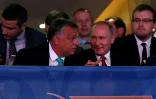 Le Premier ministre hongrois Viktor Orban et le président russe Vladimir Poutine à Budapest, le 28 août 2017