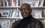 L'ancien footballeur international français Lilian Thuram lors d'un interview à l'AFP, le 4 avril 2018