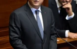 Le président François Hollande devant le Parlement réuni en Congrès le 16 novembre 2015 à Versailles