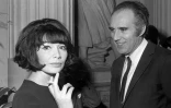 Juliette Greco et Michel Piccoli à Paris le 3 mars 1967