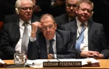 Le ministre russe des Affaires étrangères Sergueï Lavrov le 18 décembre 2015 à l'Onu à New York