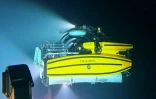 Le Neptune, un submersible de l'OceanXplorer en plongée à environ 900 mètres sous la surface, le 9 janvier 2026 au large de l'île de Sulawesi en Indonésie
