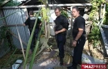 Vendredi 1er mai 2009 - Sainte-Marie - Les gendarmes à la recherche de Juliano Verbard et de ses complices