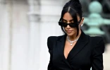 L'influenceuse Kim Kardashian au palais de Justice de Paris, le 13 mai 2025