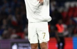Le joueur de football français Antoine Griezmann après la victoire de la France contre l'Irlande 2 buts à 0 dans le Groupe B pour les qualifications de l'Euro-2024 au Stade de France à Saint-Denis le 7 septembnre 2023.
