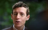 Le ministre de l'Education nationale, Edouard Geffray, qui au lycée Gabriel Fauré à Paris le 12 juin 2026