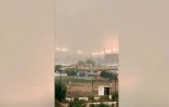 Un grand incendie s'approche des habitations à El Tarf, le 17 août 2022 (photo extraite d'une vidéo)