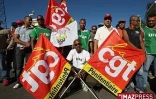 Mardi 5 mai 2009 Les surveillants de prison bloquent l'extraction des détenus du centre pénitentiaire du Port