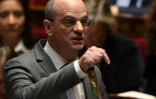 Le ministre de l'Education Jean-Michel Blanquer s'exprime durant une session de questions au gouvernement à l'Assemblée nationale à Paris le 7 février 2018